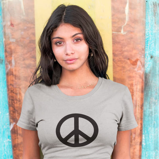 T-shirt unisexe symbole : Peace and Love