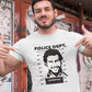 T-shirt unisexe Fiche de Police : Pablo Escoabar